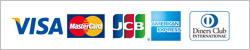 各種クレジットカード決済