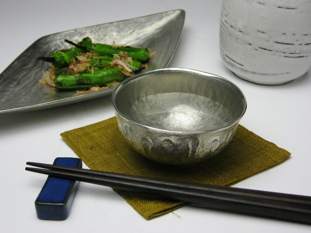 ぐい呑み｜ぐい飲み｜ぐいのみ｜錫｜錫器｜錫製｜酒器｜作家｜京都