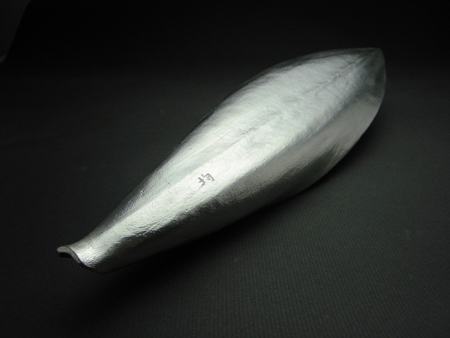 錫製和食器【笹巻長皿】作家「小泉均」